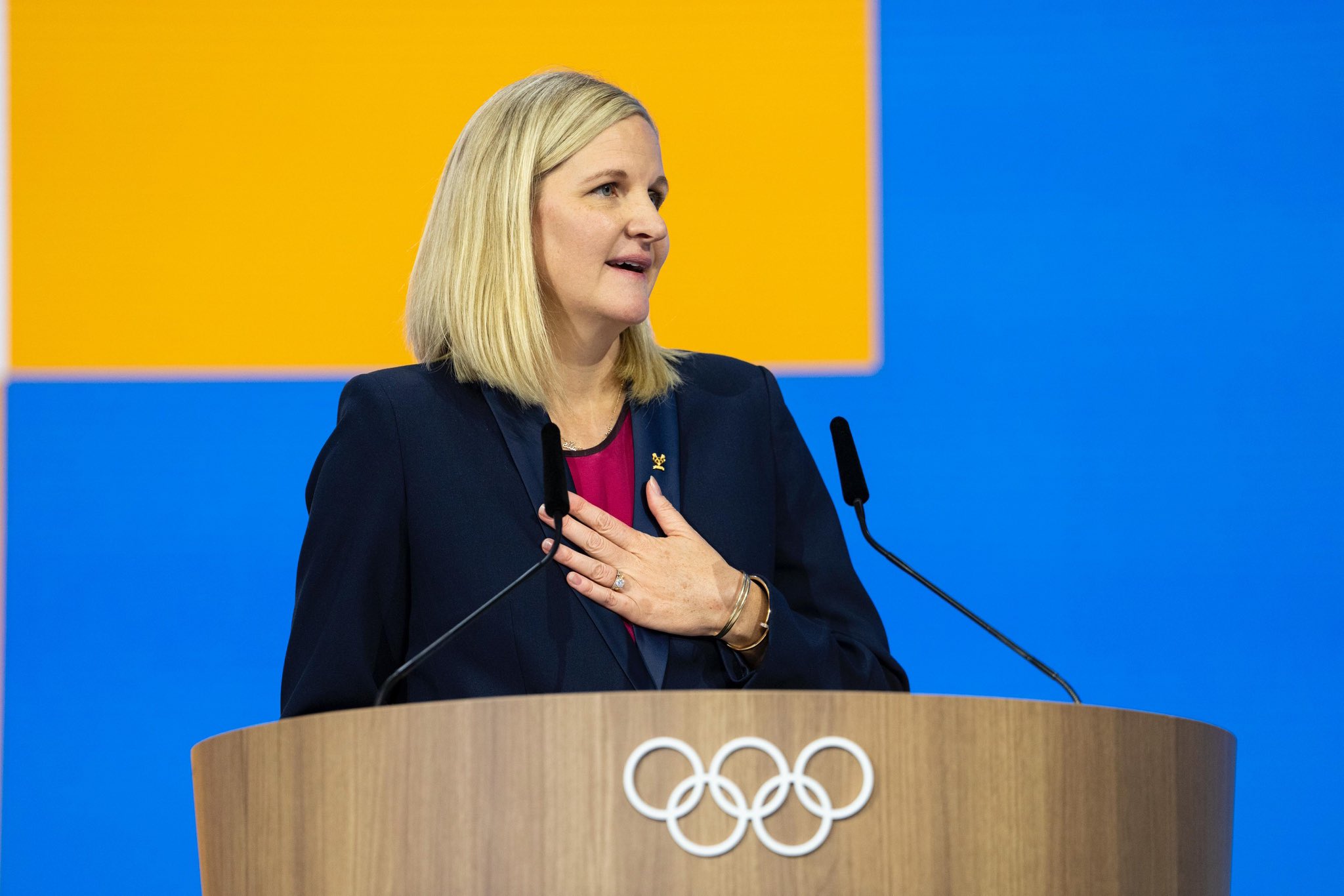 The new IOC President stated that she follows the principles of the Ubuntu philosophy